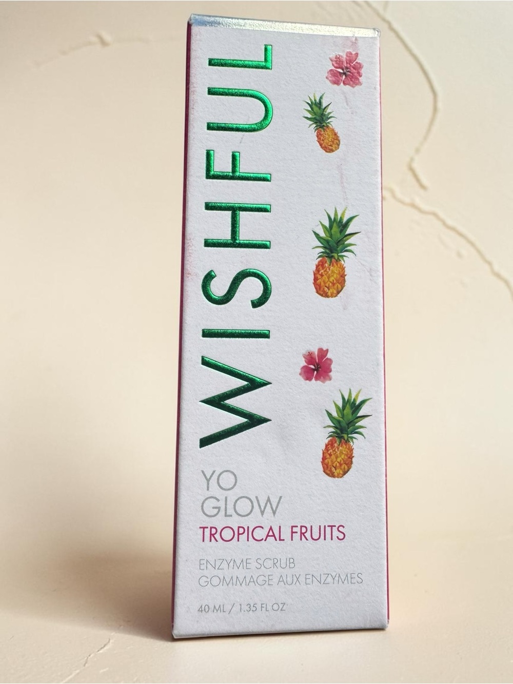 Limited Edition Wishful Yo Glow Tropical Fruits Enzyme Scrub -NIB